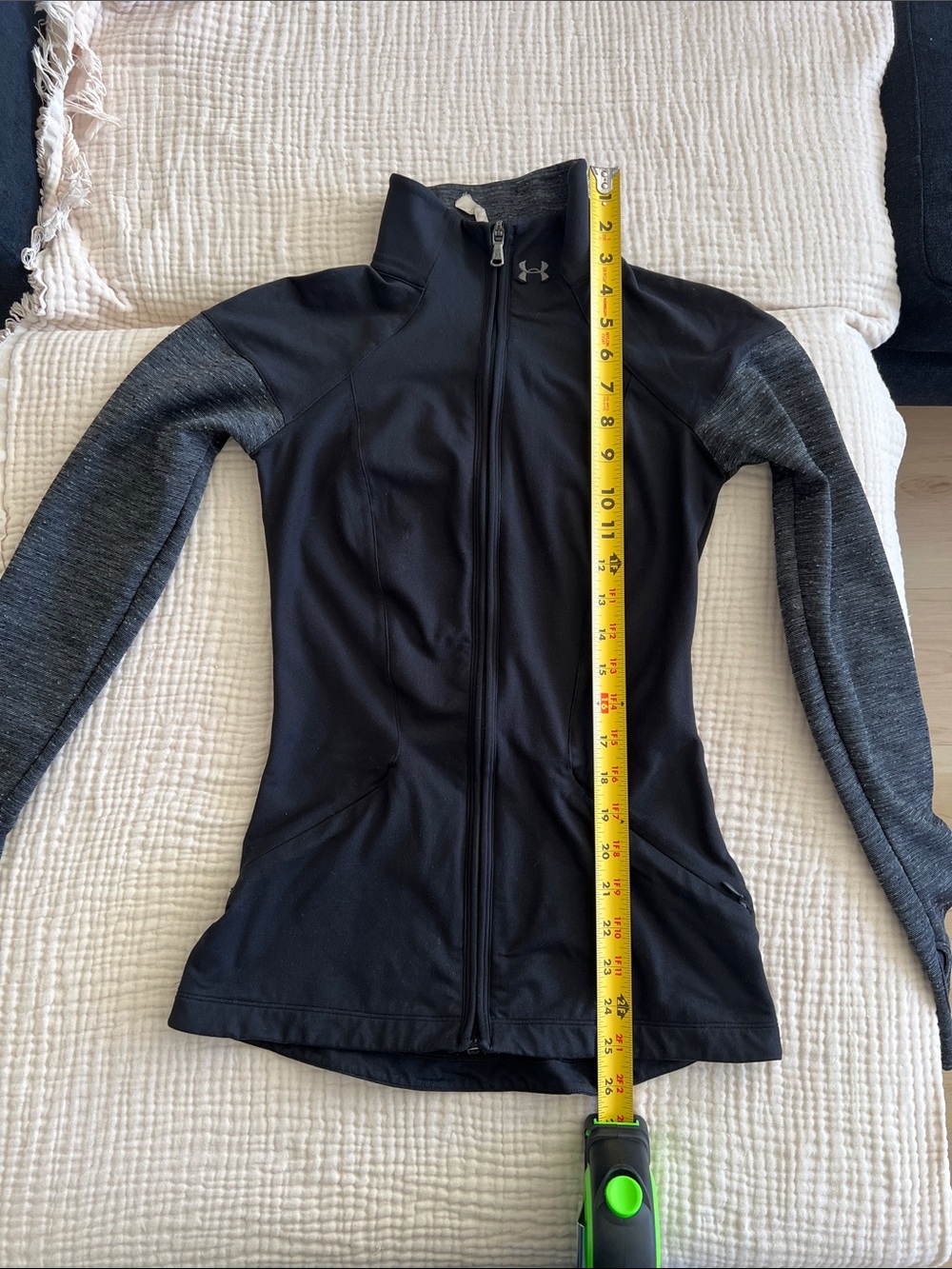 Under Armour Jacket with Charcoal Sleeves - Picture 6 of 14